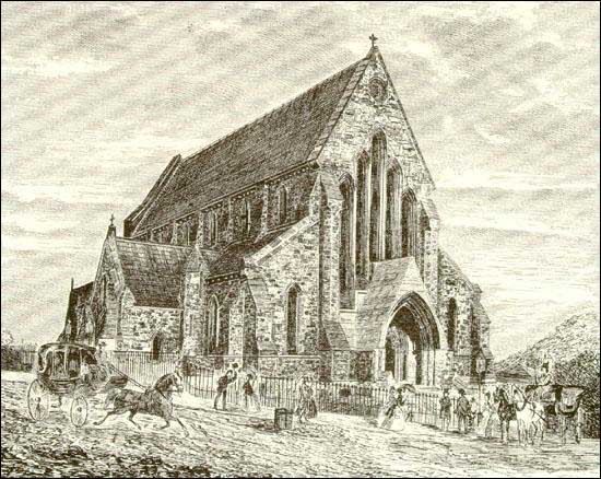 Cathédrale de l'Église d'Angleterre, St. John's, 1871 Cathédrale de l'Église d'Angleterre, St. John's, 1871