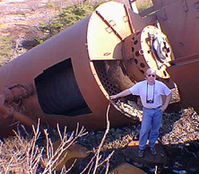 Équipement sur le site de Pinetree Équipement sur le site de Pinetree