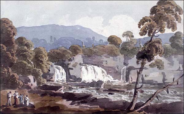 Le fleuve Clyde, vers 1816 Le fleuve Clyde, vers 1816