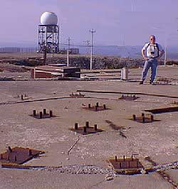 Fondations de la première station radar