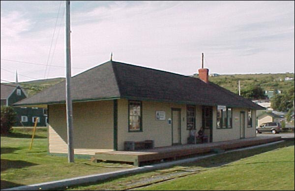 La gare ferroviaire du CN, Carbonear, T.-N.-L. La gare ferroviaire du CN, Carbonear, T.-N.-L.