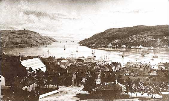 Le havre de St. John's, avant 1892 Le havre de St. John's, avant 1892