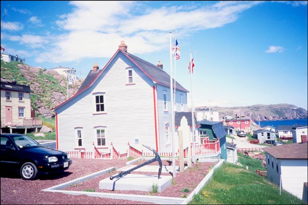 La maison Blundon de Bay De Verde, à T.-N.-L.