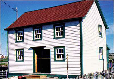 La maison Dwyer, Tilting, île Fogo, T.-N.-L.