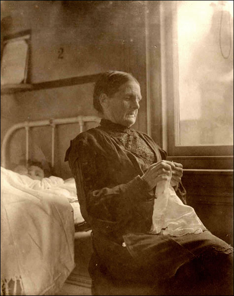 Patients de l'hôpital General, après 1880