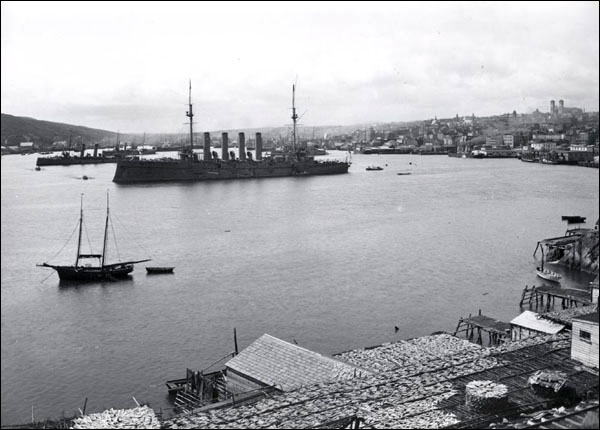 Le port de St. John's, 1905