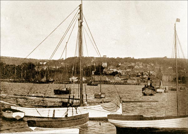 Le port de Teignmouth, Angleterre, s.d.