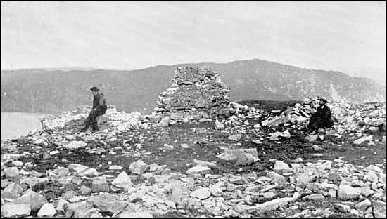 Les ruines de Castle Hill, Placentia (Plaisance), vers 1894