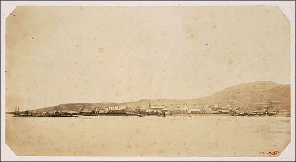 L'île Saint-Pierre, vers 1857-1859