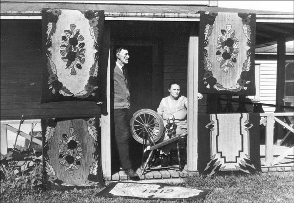 Tapis faits main, vers 1919 Tapis faits main, vers 1919