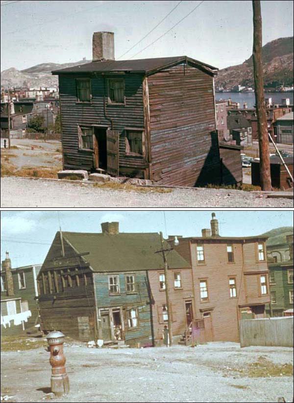 Taudis, vers 1952 Taudis, vers 1952