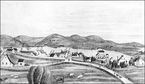 Trinity, Terre-Neuve, vers 1840