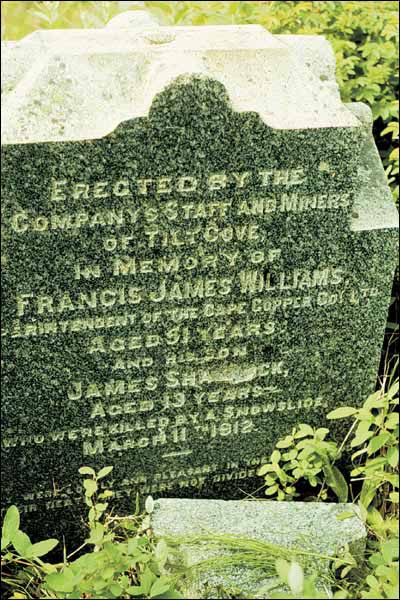 Gravestone of Francis Williams