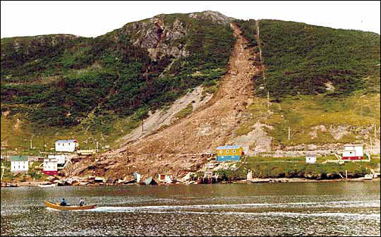 Harbour Breton Landslide, 1973