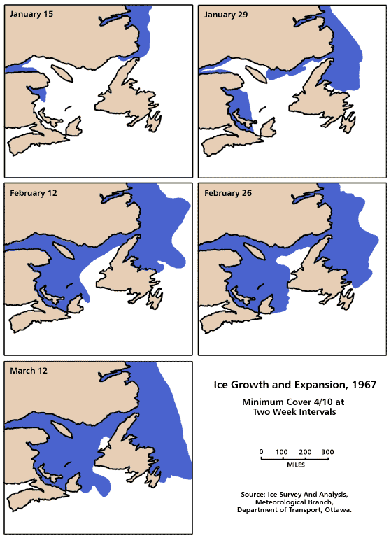 Ice Growth and Expansion, 1967