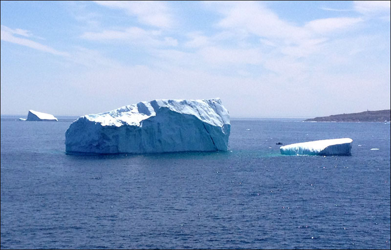 Iceberg outside the Narrows of St. John's Harbour, 2014