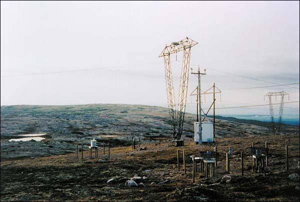 Newfoundland Hydro Icing Test and Measurement Site at Hawke Hills near Holyrood