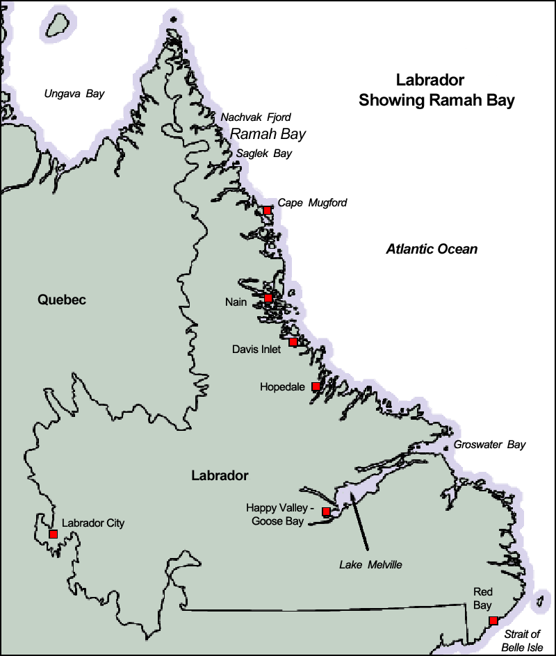 Labrador, Showing Ramah Bay