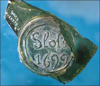 Bottle Seal Sloss 1699