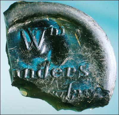 Bottle Seal Wm. Saunders ..yland