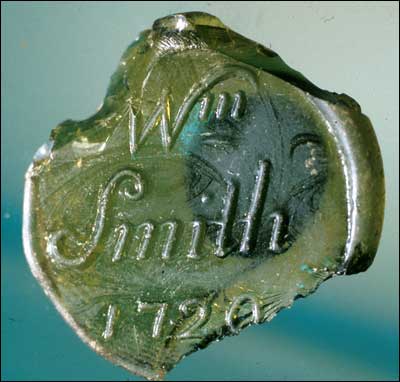 Bottle Seal Wm. Smith 172?