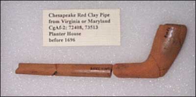 Chesapeake Red Clay Pipe