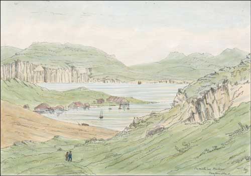 Cremillire Harbour, NL, 1857