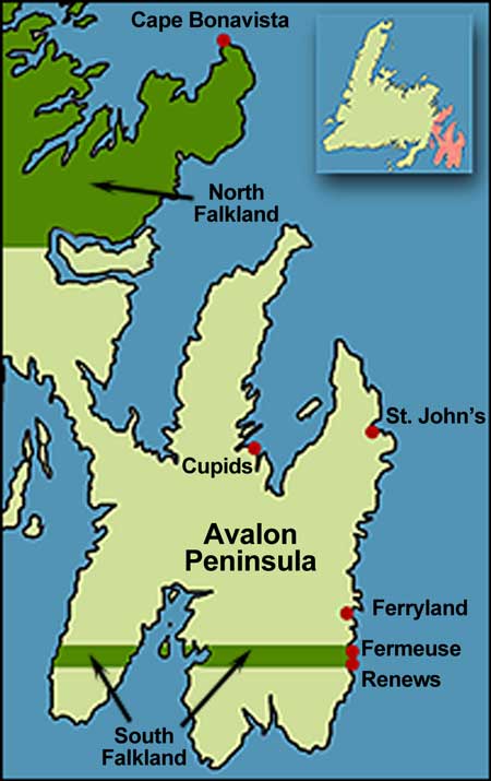 North and South Falkland