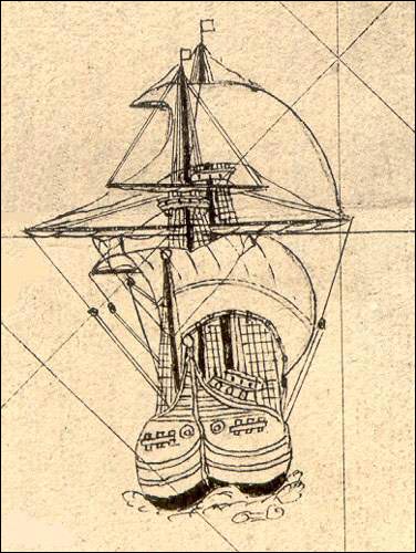 16th Century French Galleon