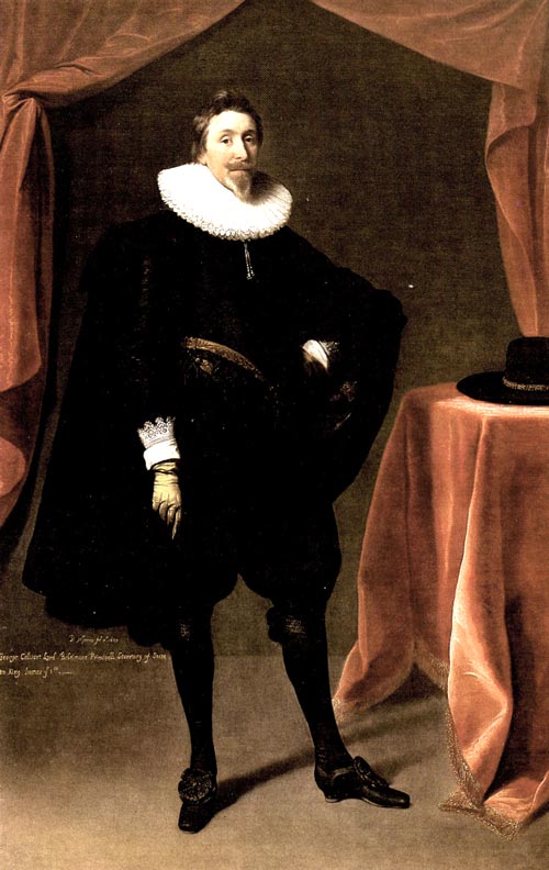 Sir George Calvert, the first Lord Baltimore