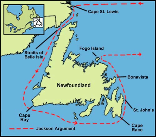 The Jackson Northern Landfall Argument