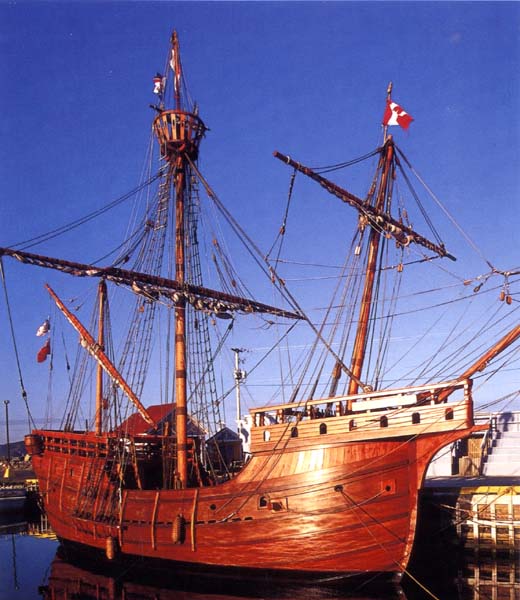 The Replica of the  Matthew that was Built at Bonavista, NL