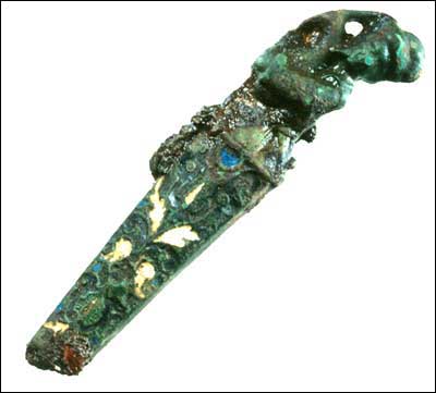 Ornate Knife Hilt (Fld-479)