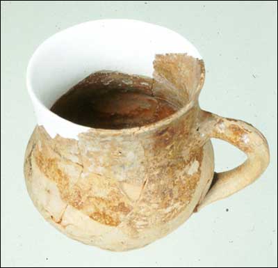 Partially Restored North Devon Mug (Fld-360)