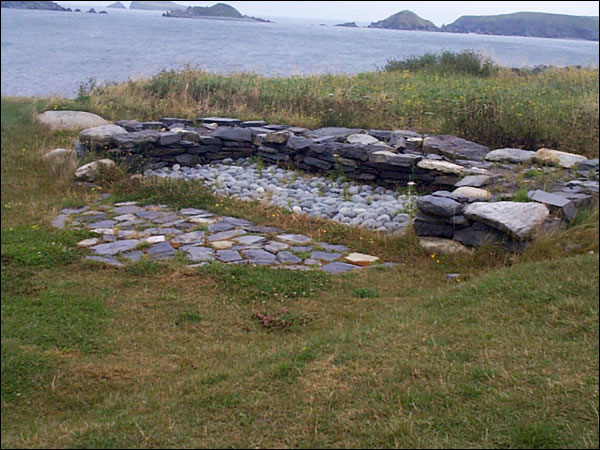 Ruins of the Hearth in the Planter's House Ruins of the Hearth in the Planter's House