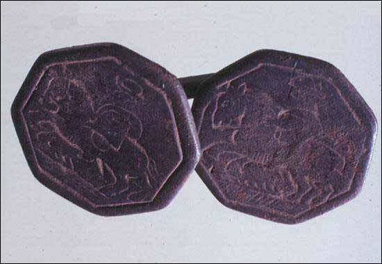 Silver Cufflinks from the Downs House Silver Cufflinks from the Downs House