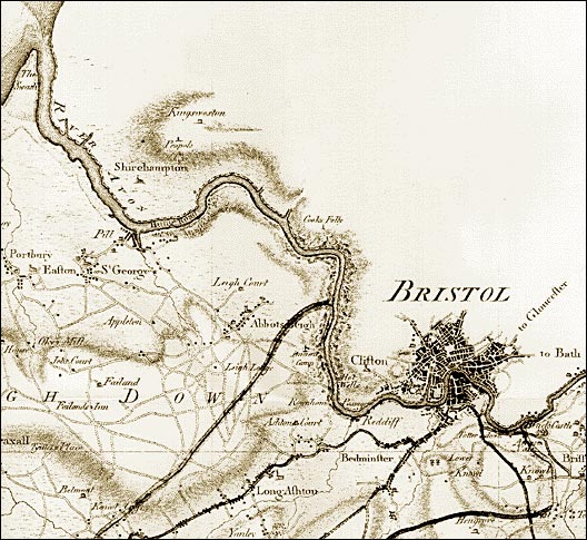 County of Somerset Map, 1782