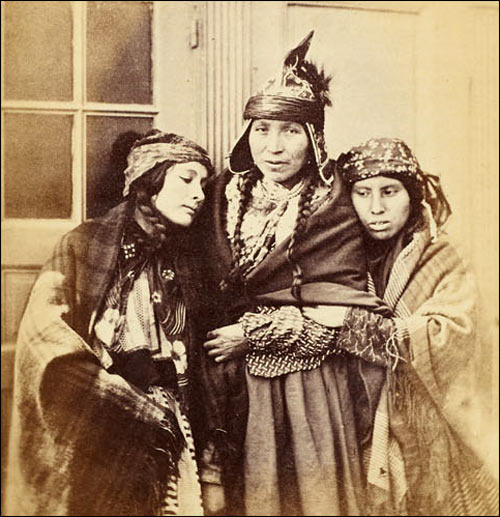 Three Mi'kmaq Women, 1859
