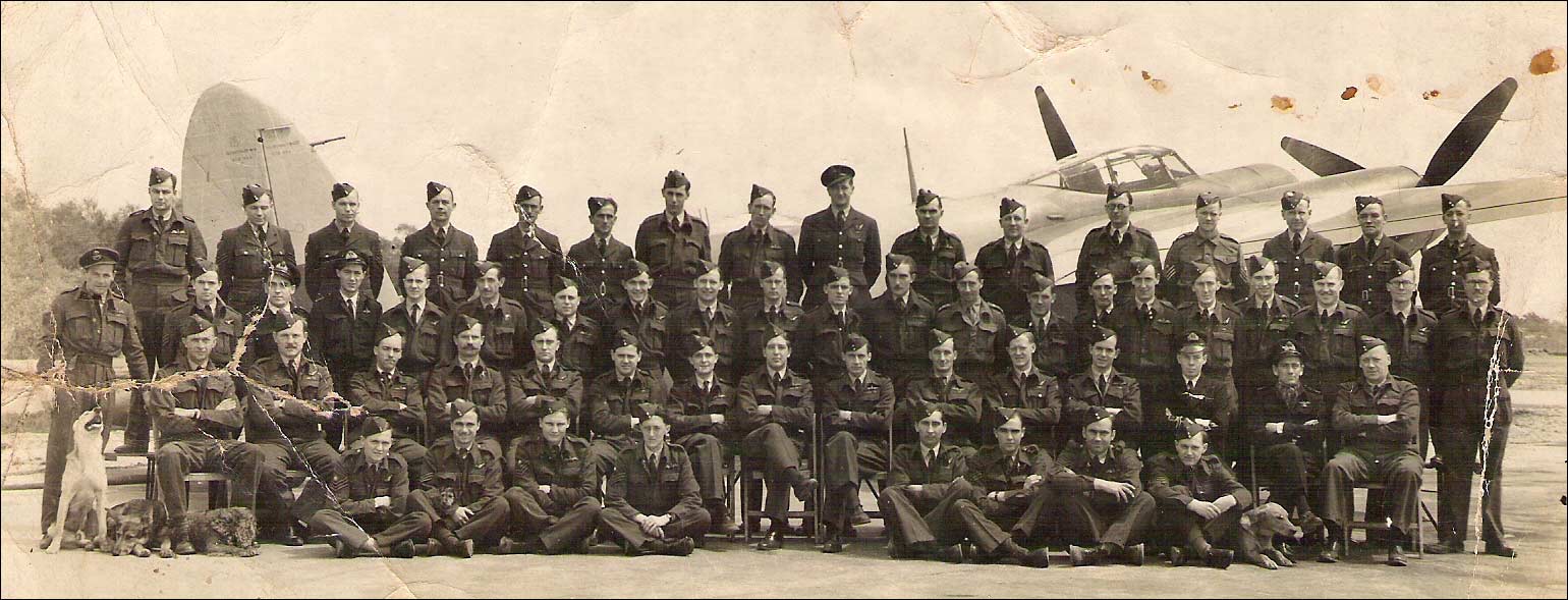 Members of the No. 125 (Newfoundland) Squadron, n.d. Members of the No. 125 (Newfoundland)Squadron, n.d.