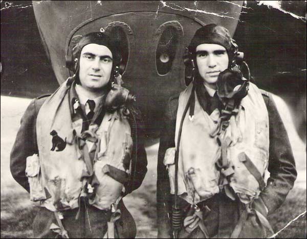 Royal Cooper (L) and Patrick O'Malley, ca. 1944