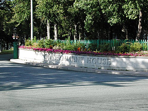 Main Entrance of Government House