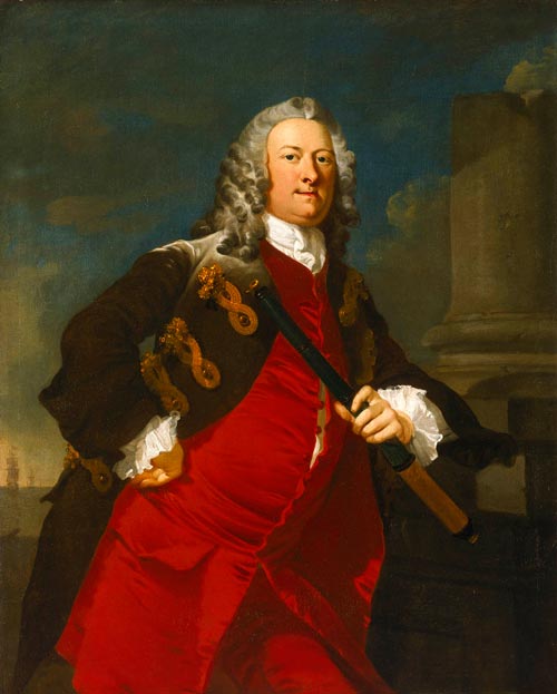 Governor Thomas Smith (?-1762). Painting by Richard Wilson, 1744. Licensed under Public Domain via https://commons.wikimedia.org/wiki/File:Commodore_Thomas_Smith.jpg - Wikimedia Commons Governor Thomas Smith (?-1762)