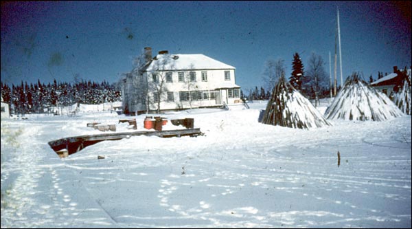 Hospital at North West River, Labrador, 1951 Hospital at North West River, Labrador, 1951