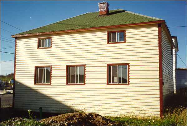 Heber John Abbott House, NL, Bonavista, before restoration Heber John Abbott House, Bonavista, NL, before restoration