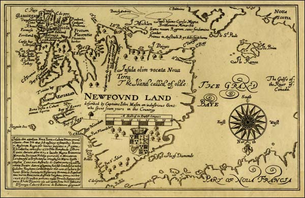 John Mason's Map, ca. 1625