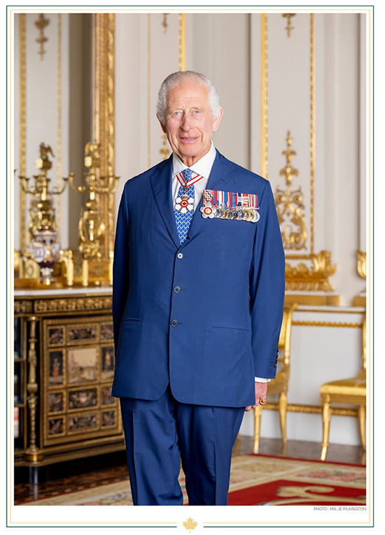 His Majesty King Charles III, King of Canada