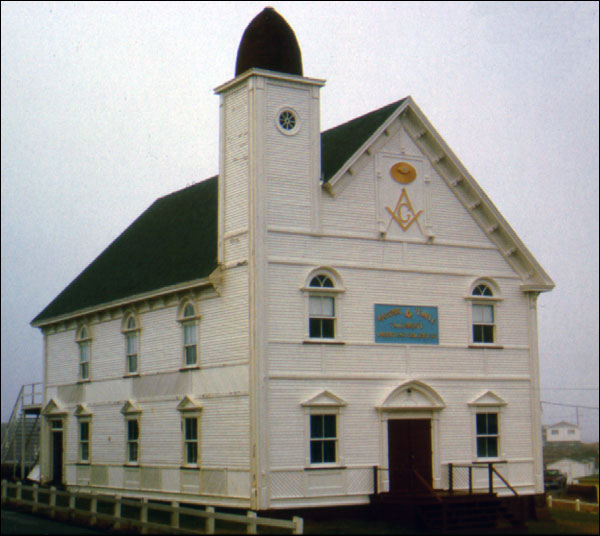 Masonic Temple, Twillingate, NL Masonic Temple, Twillingate, NL