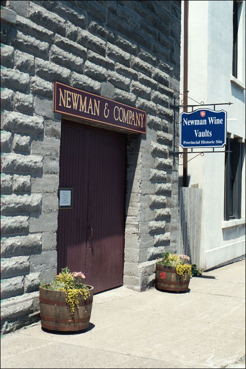 Front entrance of Newman Wine Vaults, St. John's, NL