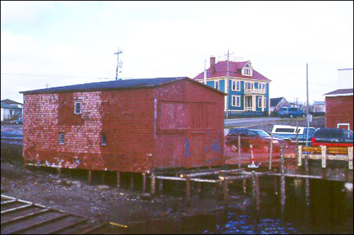 Stoodley Fishing Stage, Grand Bank, NL, before Restoration