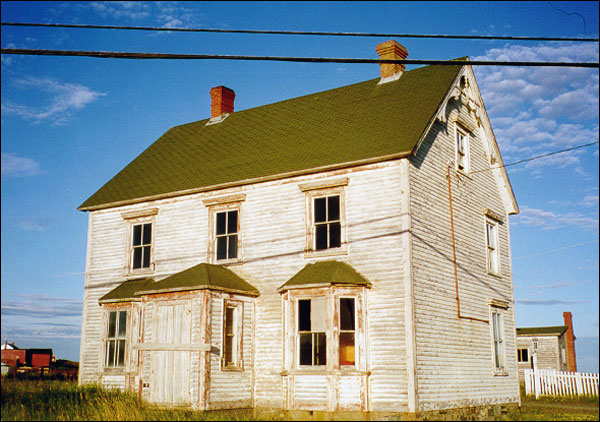 Henry Tremblett House, Bonavista, NL, before restoration